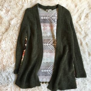 Ya Los Angeles Aztec boho cardigan